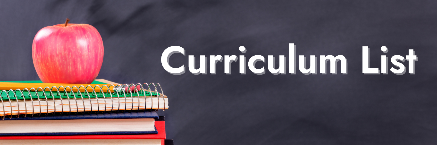 curriculum list graphic