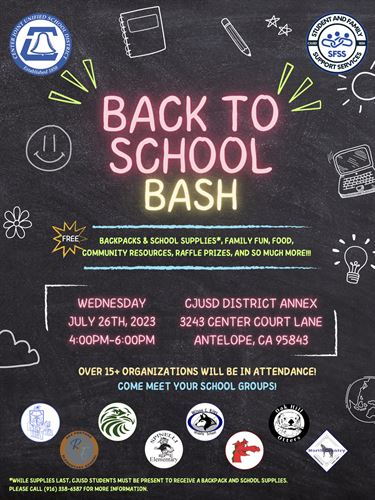 Back to school bash 2023