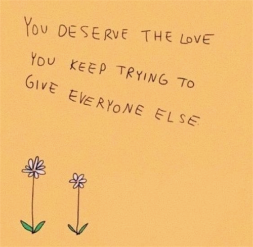you deserve the love mh